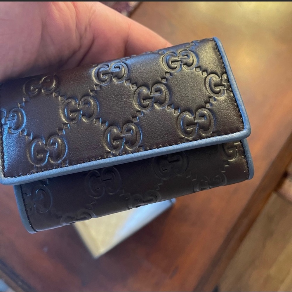 Gucci Guccissima Key case/wallet and coin pouch